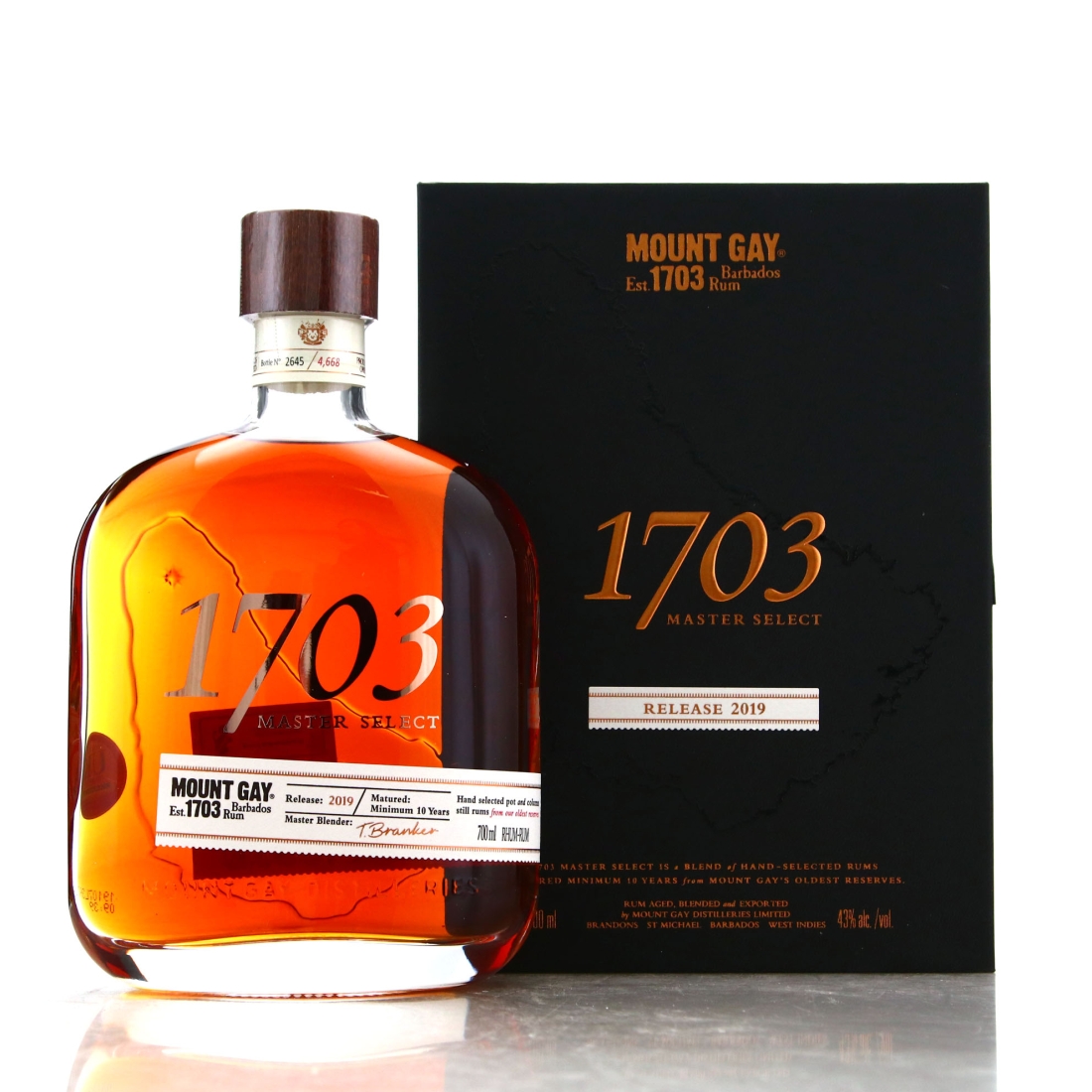 Mount Gay '1703' Master Select 2019