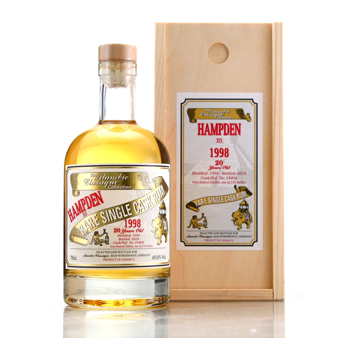 Hampden 1998 Alambic Classique 20 Year Old