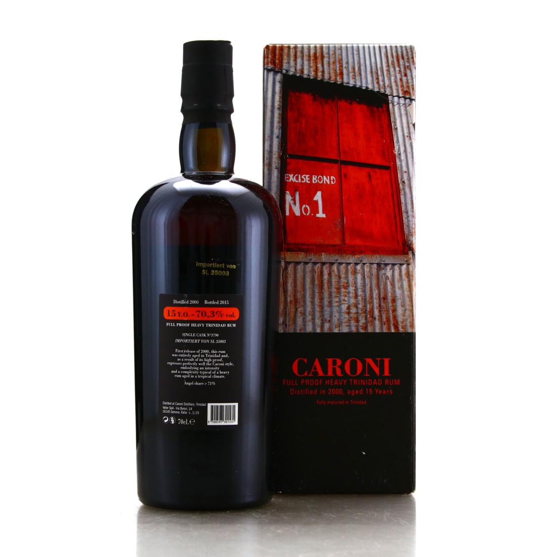 Image for Caroni 2000 Full Proof 15 Year Old Heavy