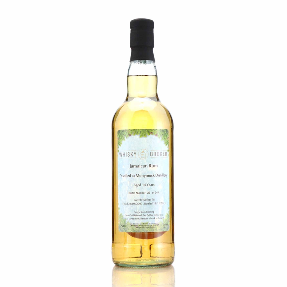 Monymusk 2007 Whisky Broker 14 Year Old