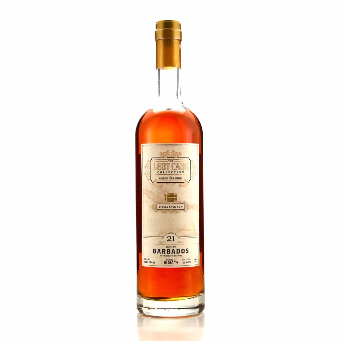 Foursquare 21 Year Old Rolling Fork Lost Cask Collection #FS01-224115