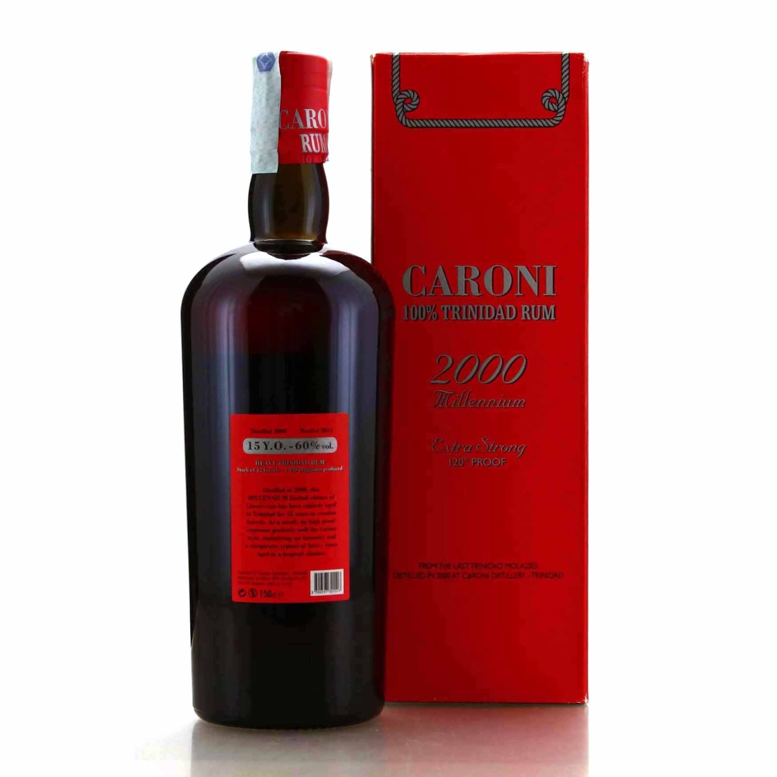 Image for Caroni 2000 100% Trinidad Rum 15 Year Old Magnum