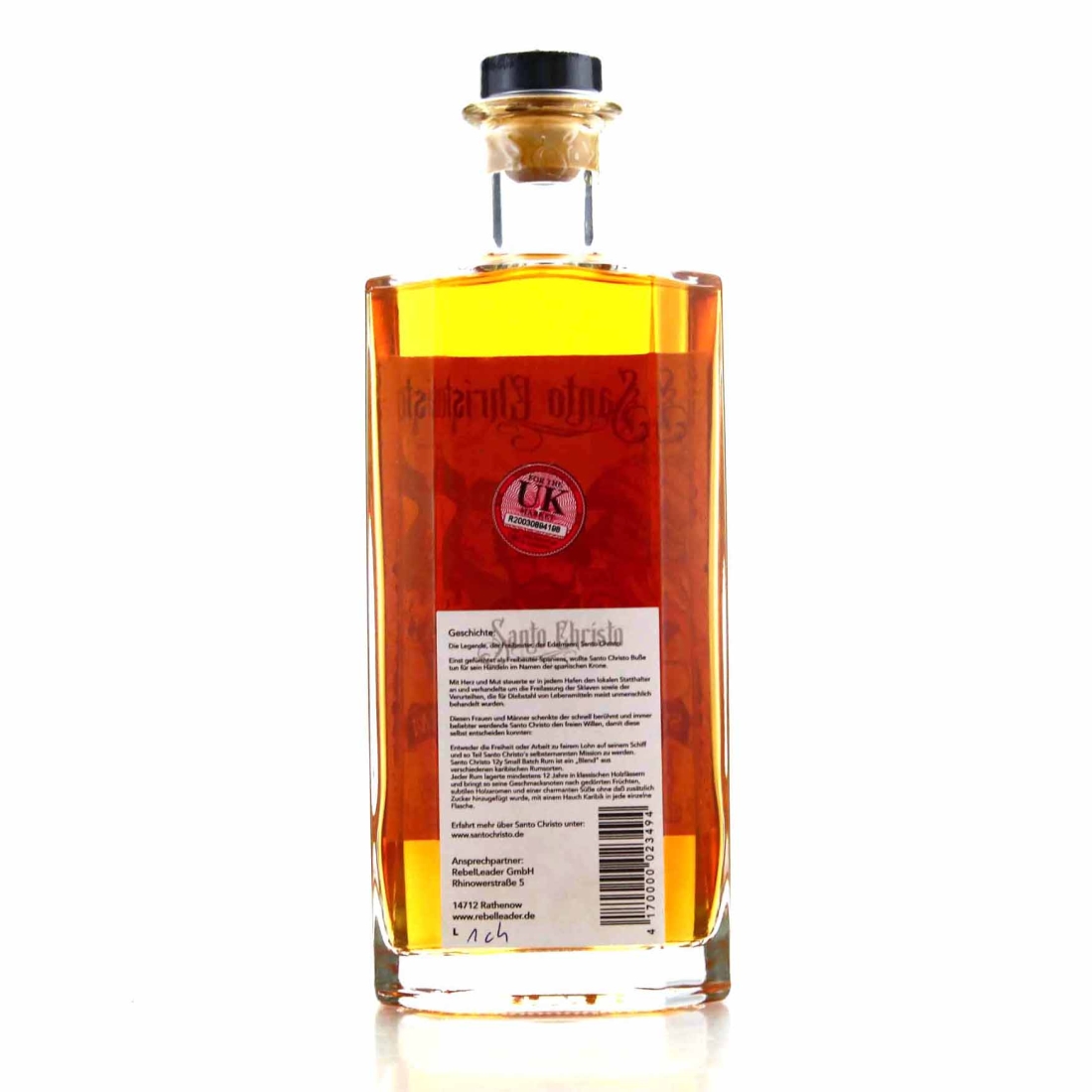 Image for Santo Christo 12 Year Old Small Batch