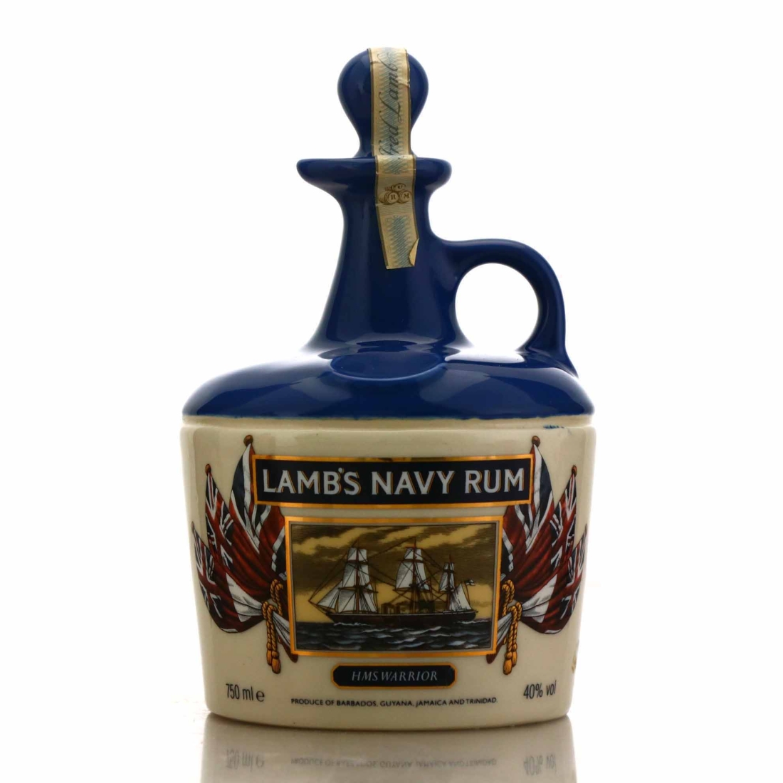 Image for Lamb's Navy Rum The Alfred Lamb's Victorian Ships Collection - H.M.S. Warrior Decanter