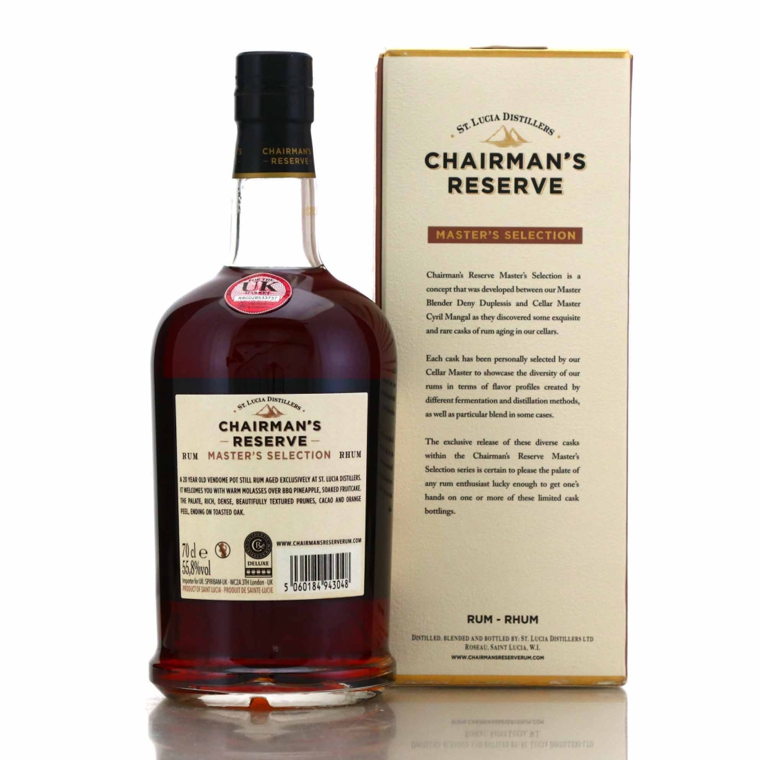 Image for Chairman's Reserve 2003 Master's Selecion 20 Year Old