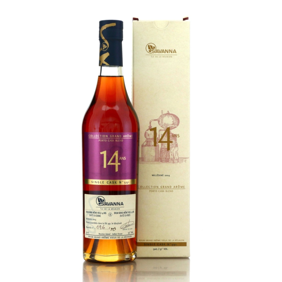Image for Savanna Grand Arome 2004 Porto Cask Blend 14 Year Old #391 50cl