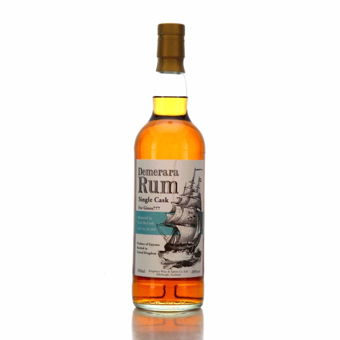 Demerara Rum Kingsbury Caol Ila Cask Lot No.22-002 / Ginza777