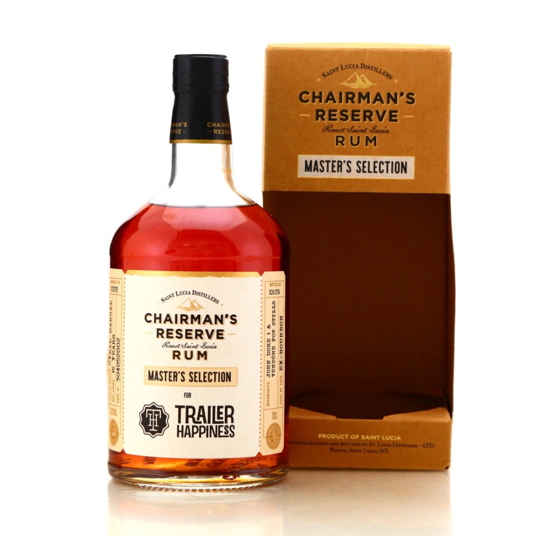 Chairman's Reserve 2005 Single Cask 15 Year Old / Trailer Happiness