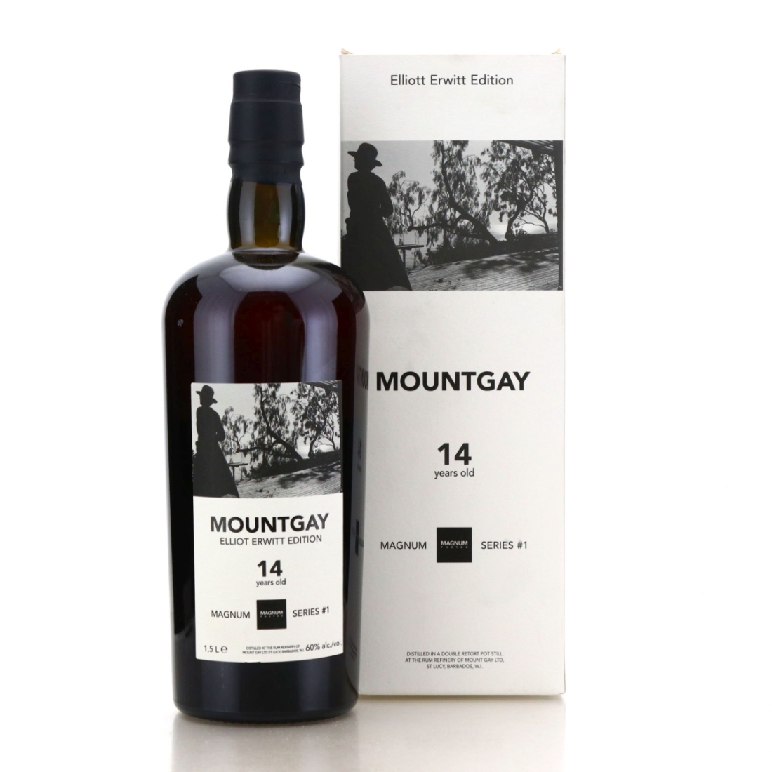 Image for Mount Gay 2007 Velier 14 Year Old Magnum Series #1 1.5 Litre / Elliott Erwitt