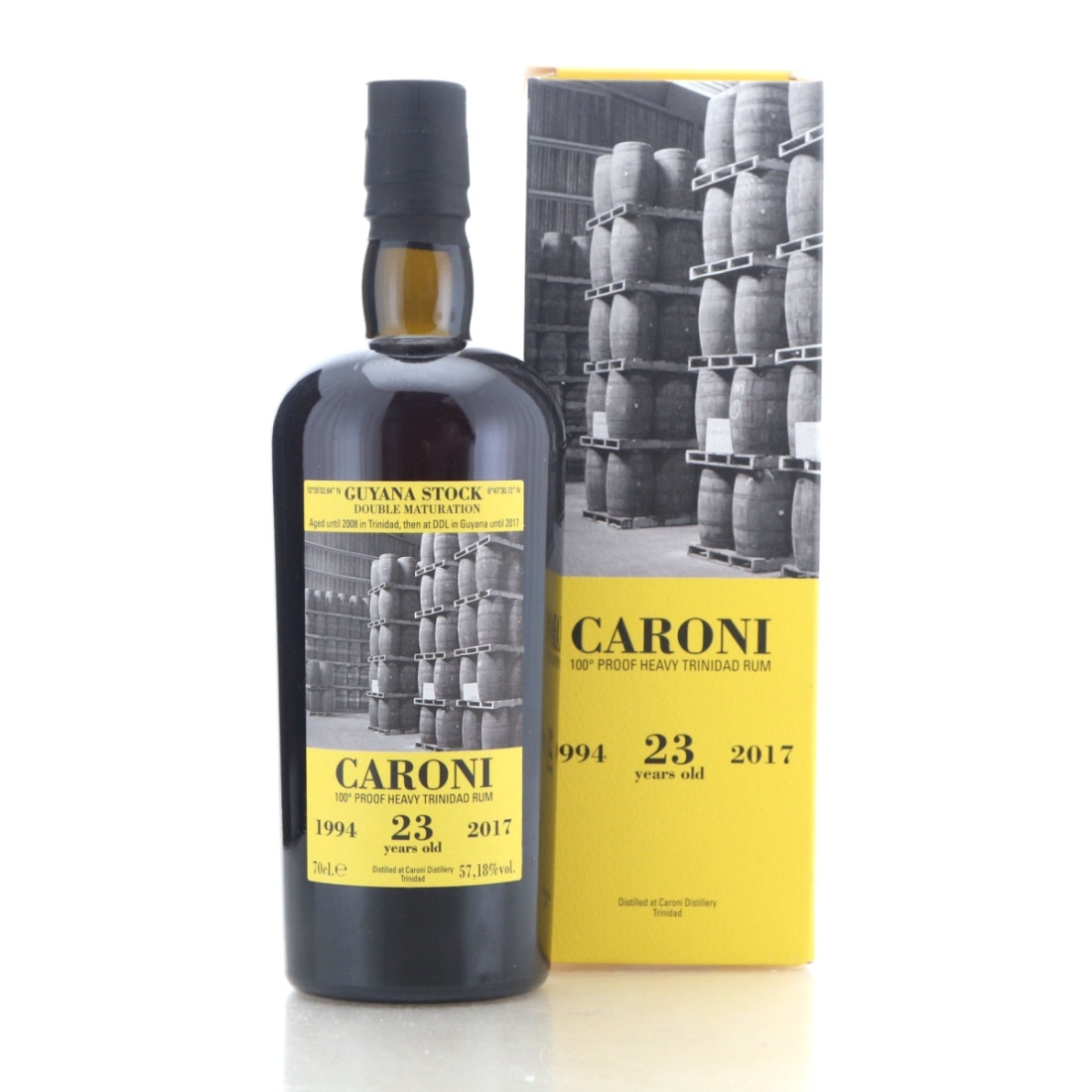 Image for Caroni 1994 100° Proof 23 Year Old Heavy - Guyana Stock