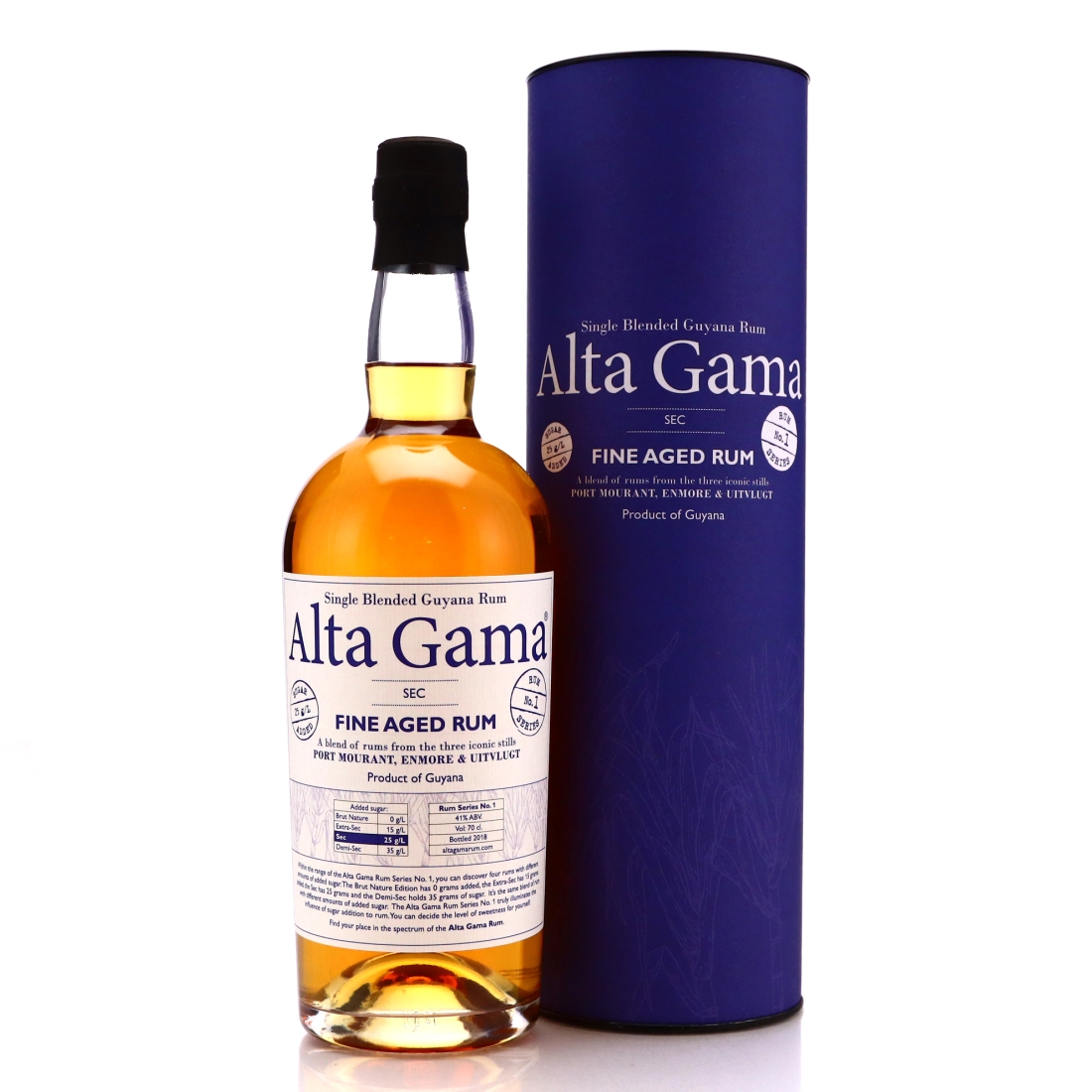 Guyana Rum Alta Gama Series No.1 Sec