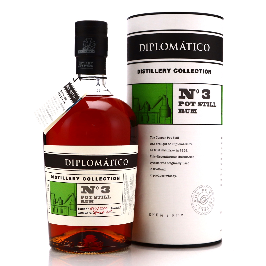 Diplomatico 2010 Distillery Collection No.3 / Pot Still Rum