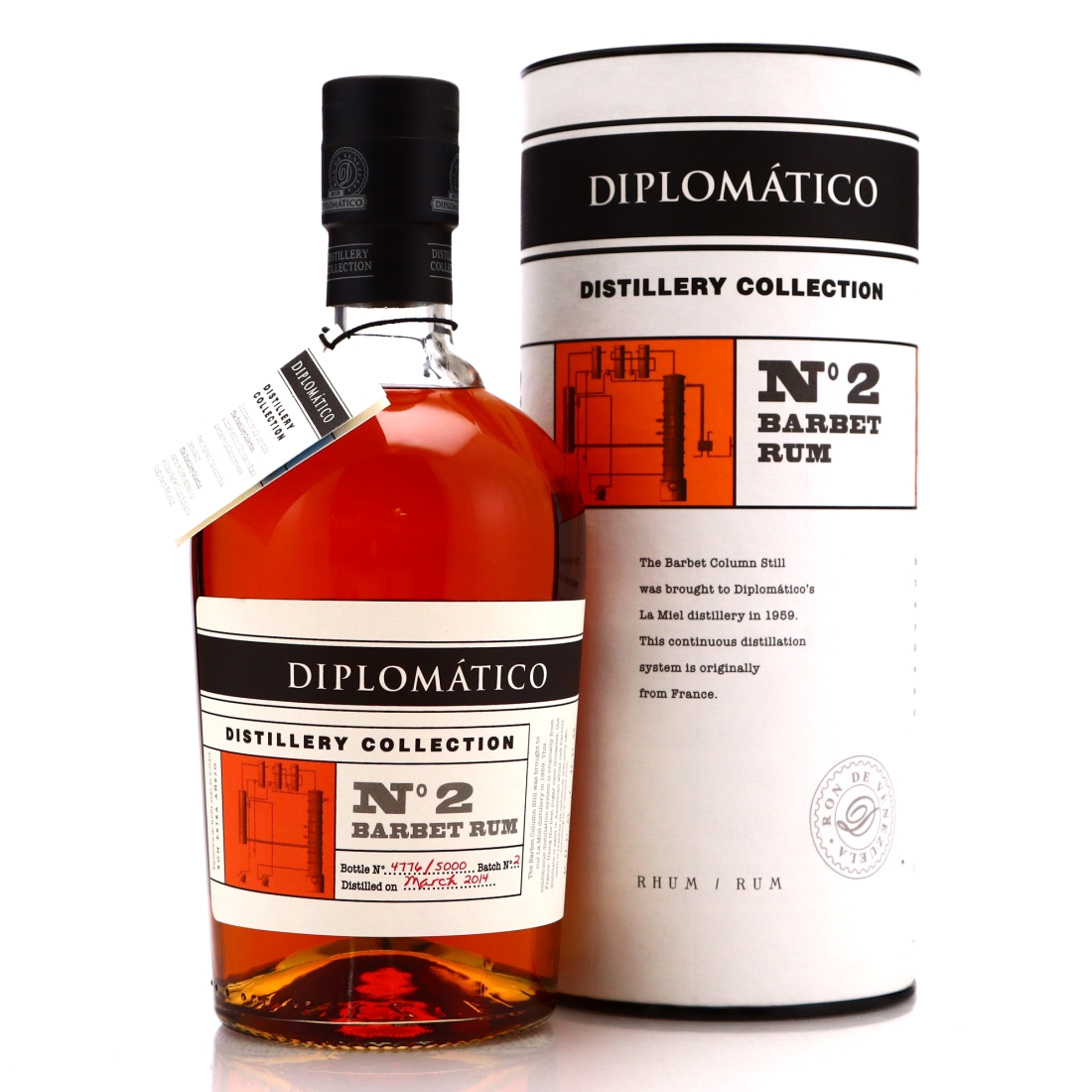 Diplomatico 2014 Distillery Collection No.2 / Barbet Rum