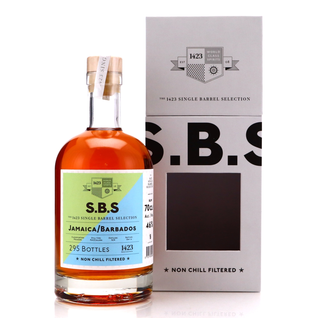 Jamaica-Barbados Rum The 1423 SBS