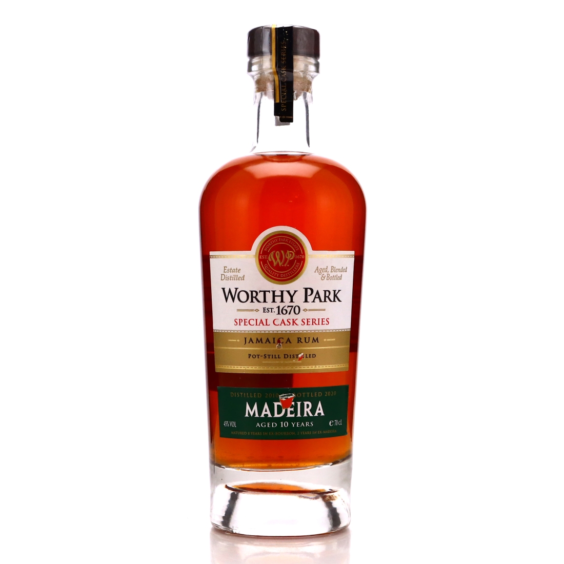 Worthy Park 2010 Madeira Special Cask Series 10 Year Old