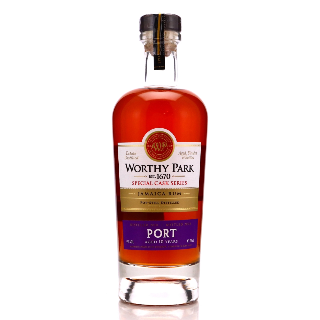 Worthy Park 2010 Port Special Cask Series 10 Year Old