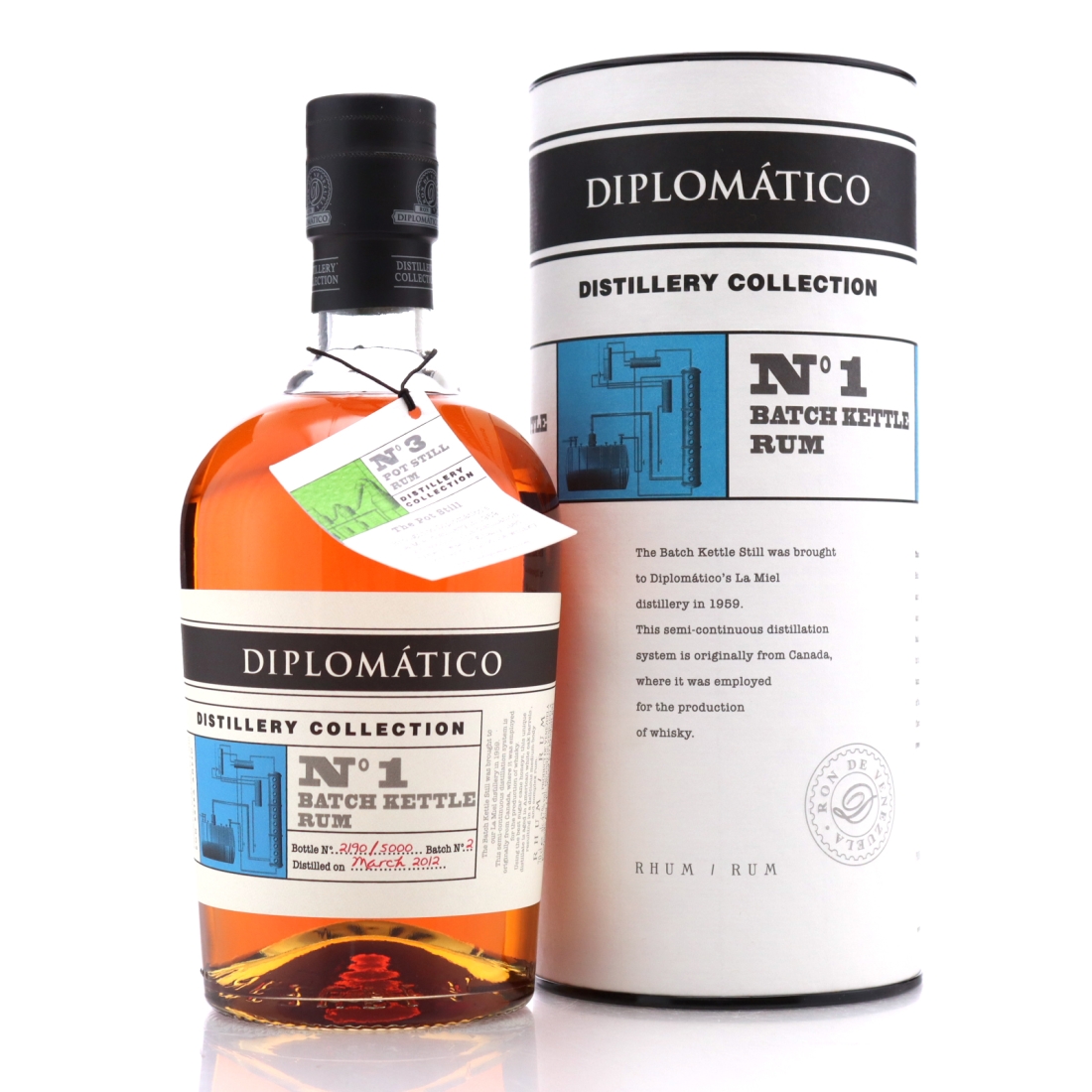 Diplomatico 2012 Distillery Collection No.1 / Batch Kettle Rum