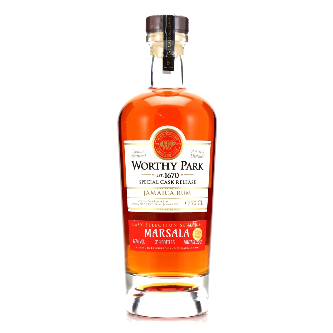 Worthy Park 2012 Marsala Cask Selection Series #1 / LMDW
