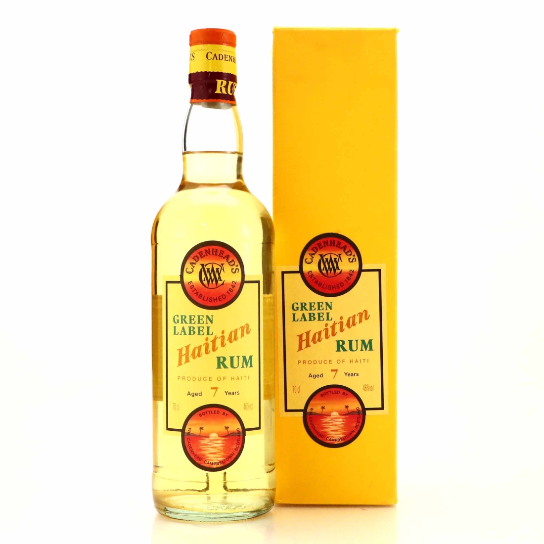 Haiti Rum 7 Year Old Cadenhead's Green Label