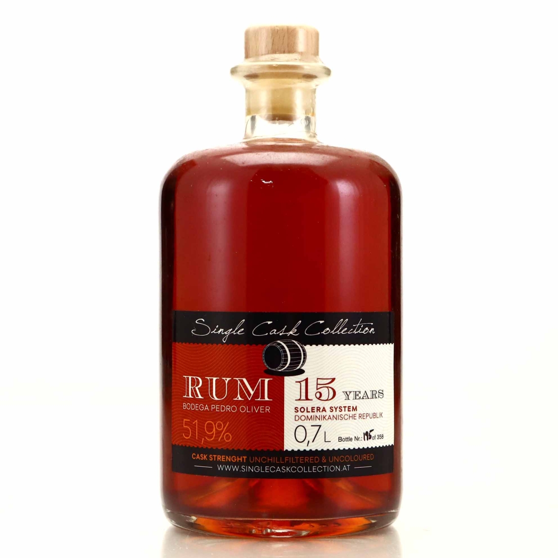 Bodega Pedro Oliver 15 Year Old Single Cask Collection