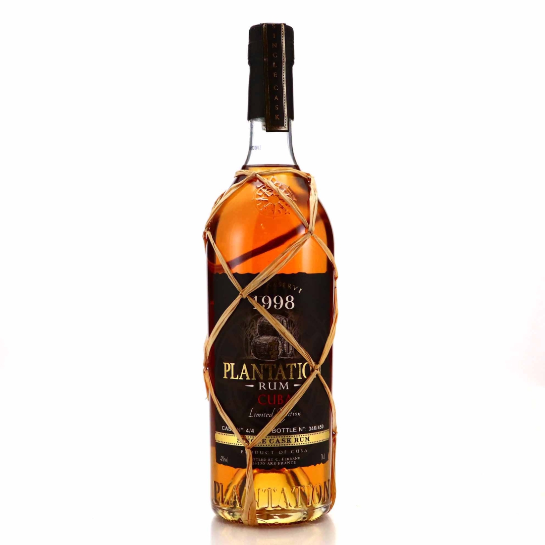 Cuba Rum 1998 Plantation Single Cask #4/4