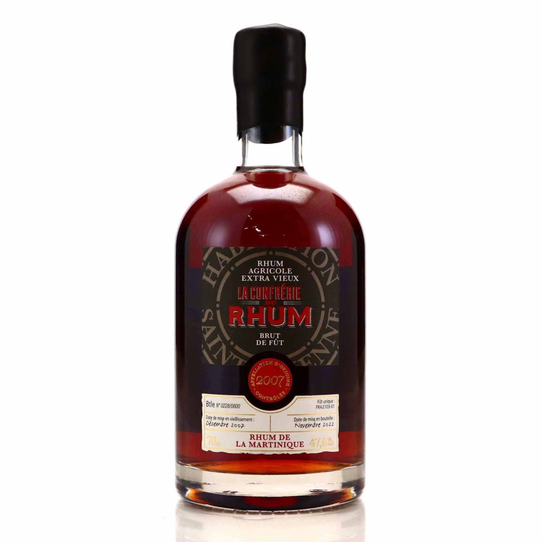 HSE 2007 Single Cask #FRA2103-01 / La Confrerie du Rhum
