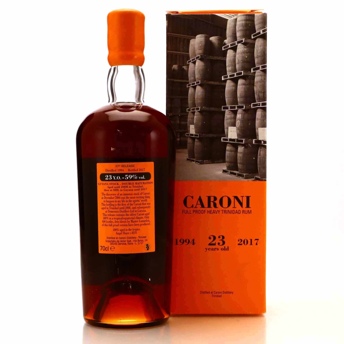 Image for Caroni 1994 Full Proof 23 Year Old Heavy - Guyana Stock