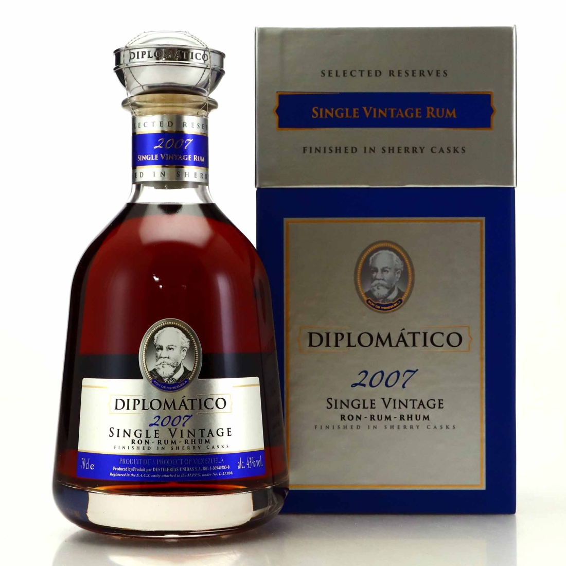 Image for Diplomatico 2007 Single Vintage