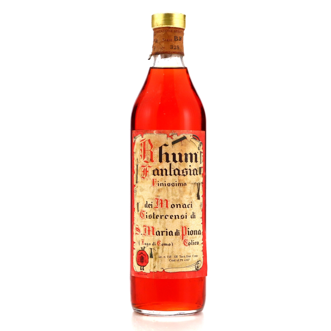 S Maria Di Piona Rhum Fantasia circa 1950-60s