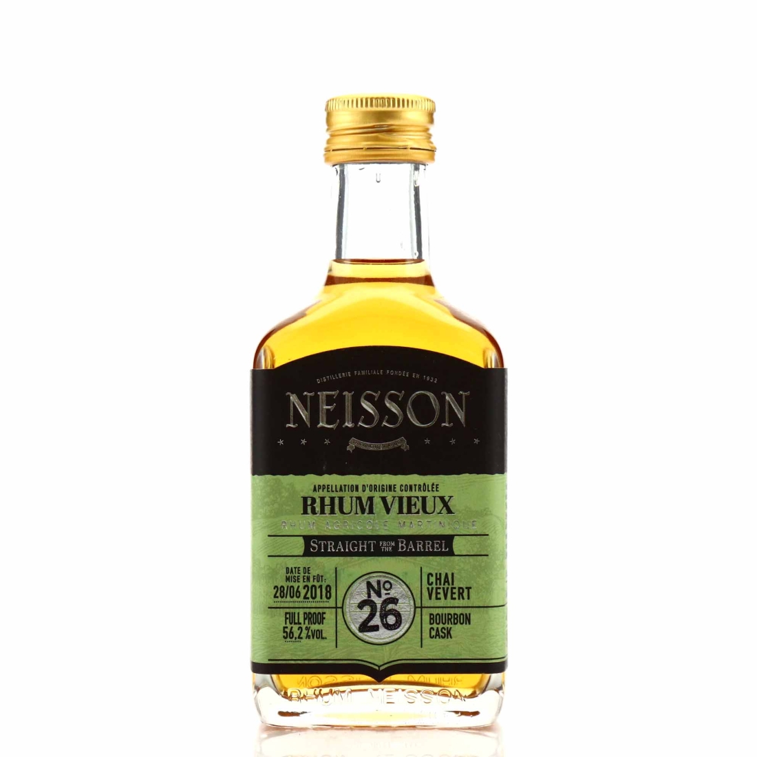 Neisson 2018 Straight from the Barrel Chai Vevert #26 20cl
