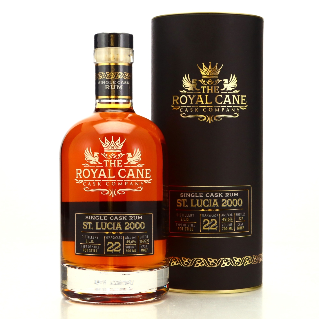St. Lucia 2000 Royal Cane Cask Company 22 Year Old