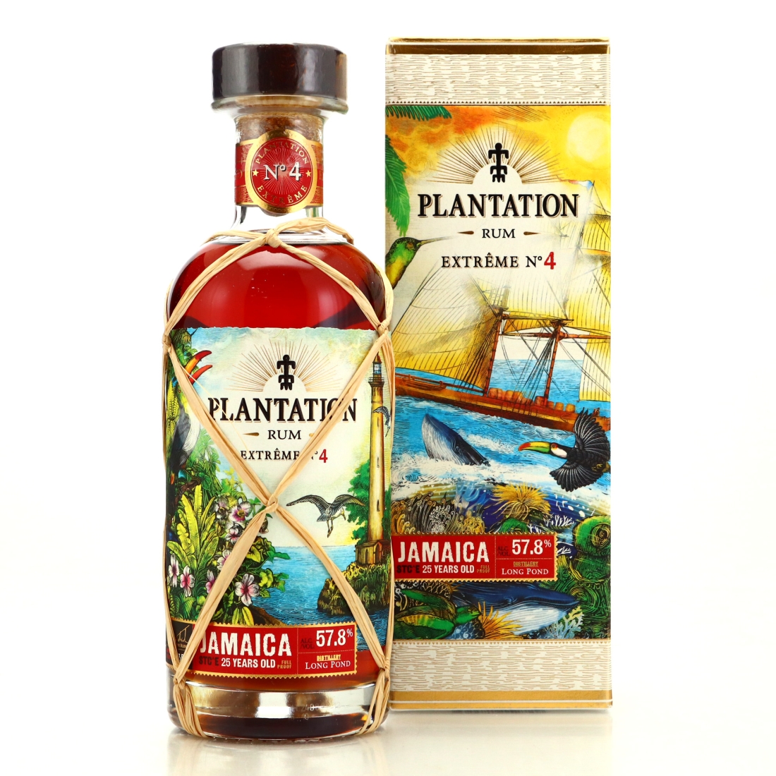 Image for Long Pond STC❤E 1995 Plantation 25 Year Old Extreme No.4 75cl