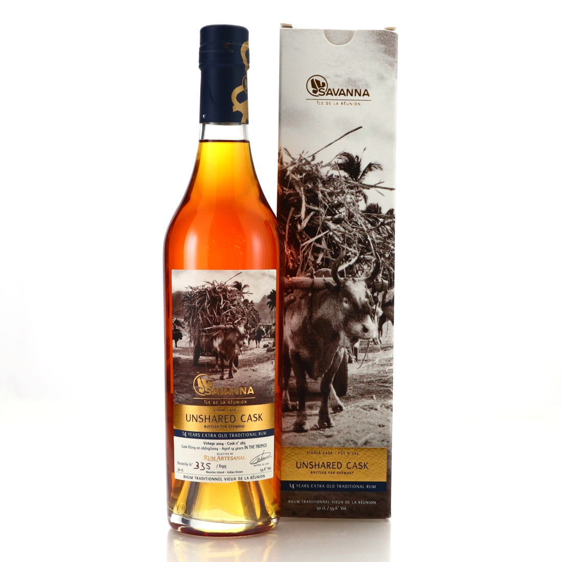 Image for Savanna Traditionnel 2004 Single Cask 14 Year Old #263 50cl - Rum Artesanal