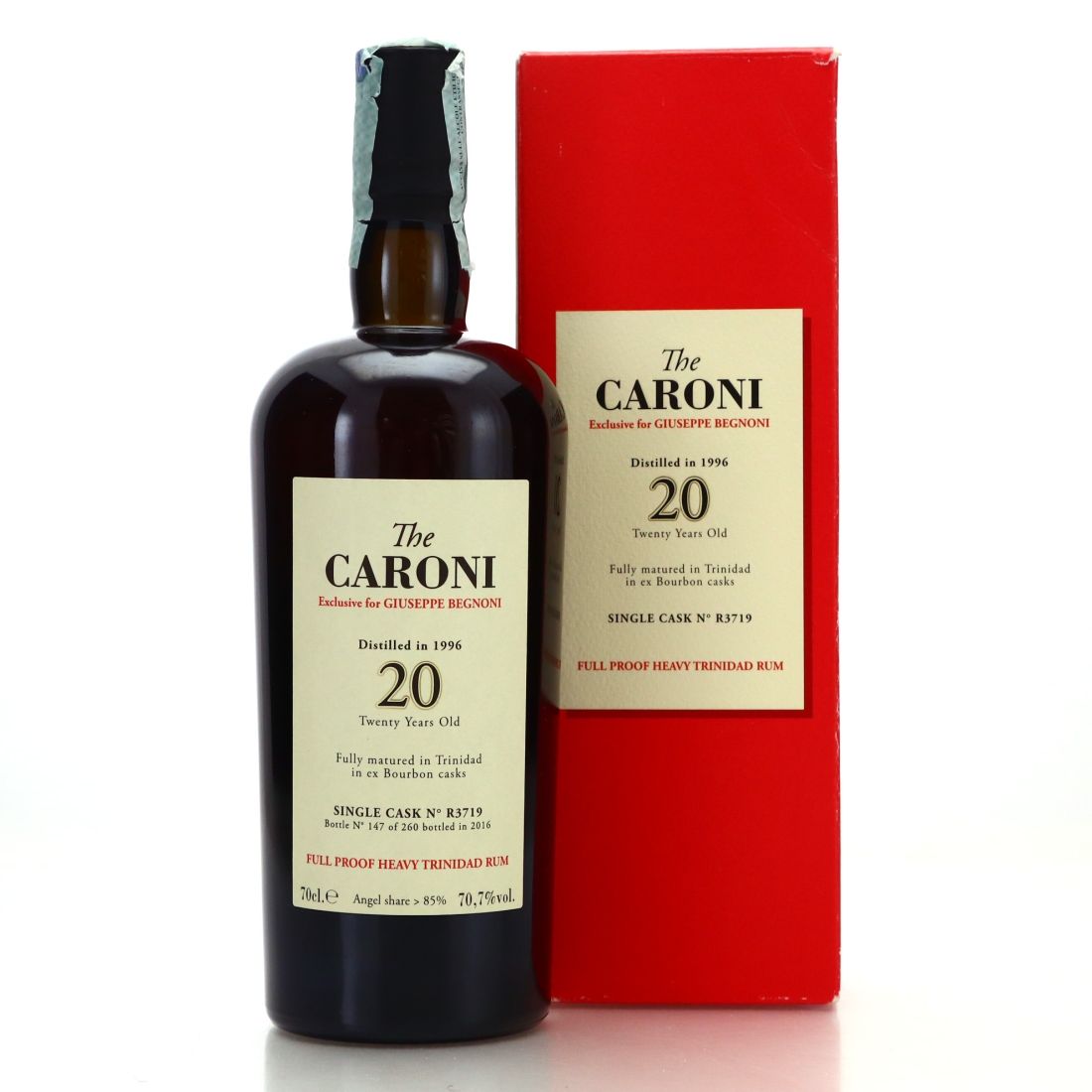 Image for Caroni 1996 Full Proof 20 Year Old Heavy