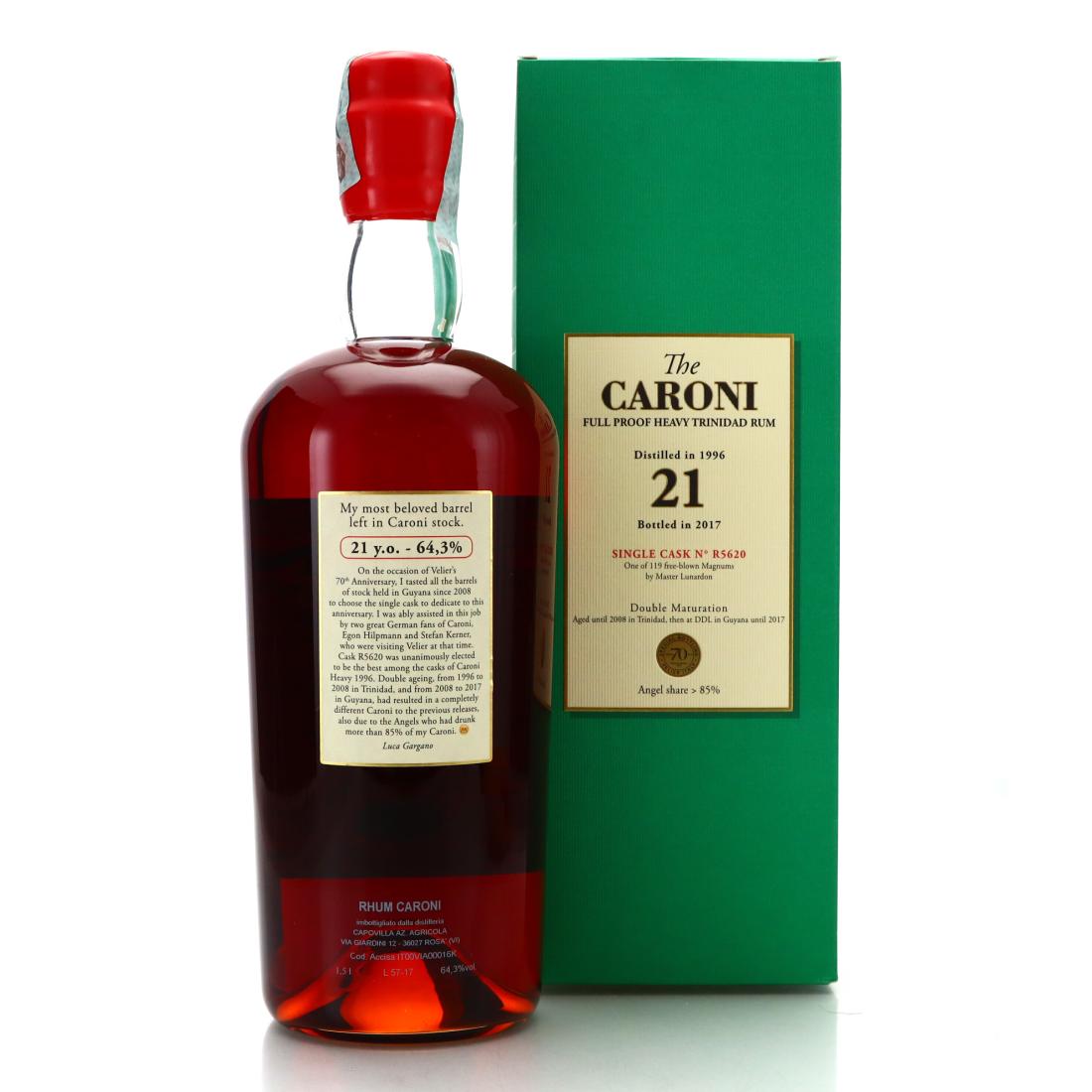 Image for Caroni 1996 Full Proof 21 Year Old Heavy