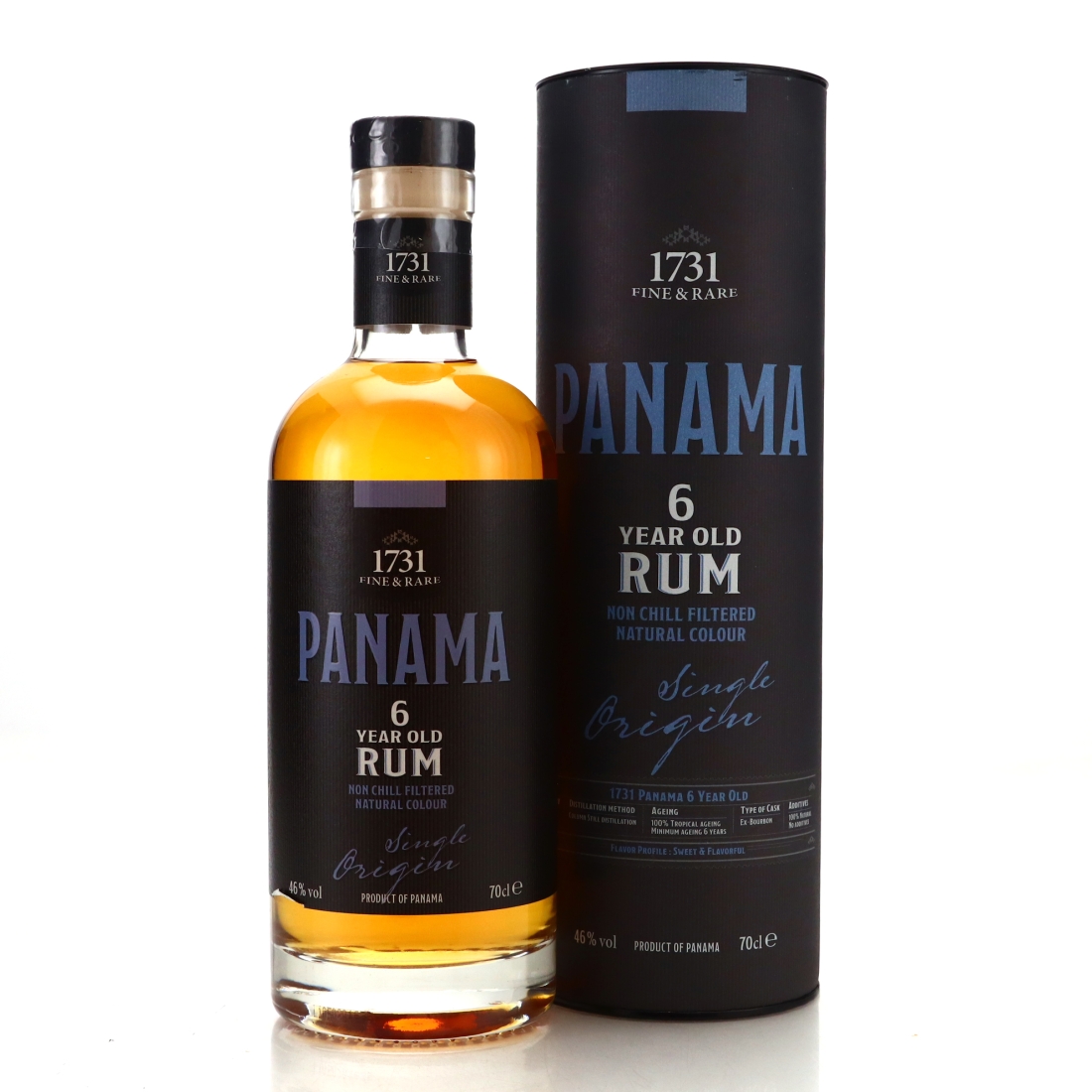 Panama Rum 6 Year Old 1731 Fine and Rare