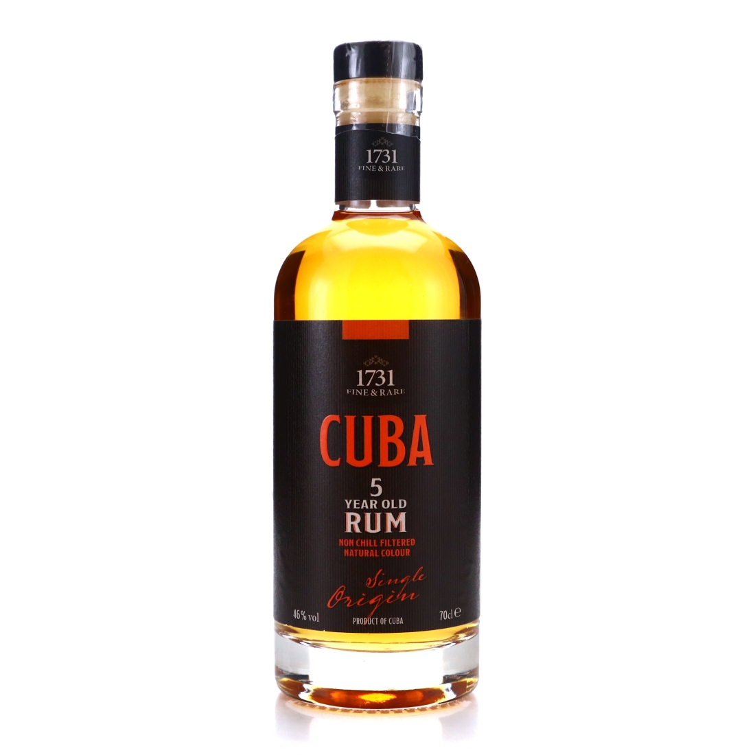 Cuba Rum 5 Year Old 1731 Fine and Rare