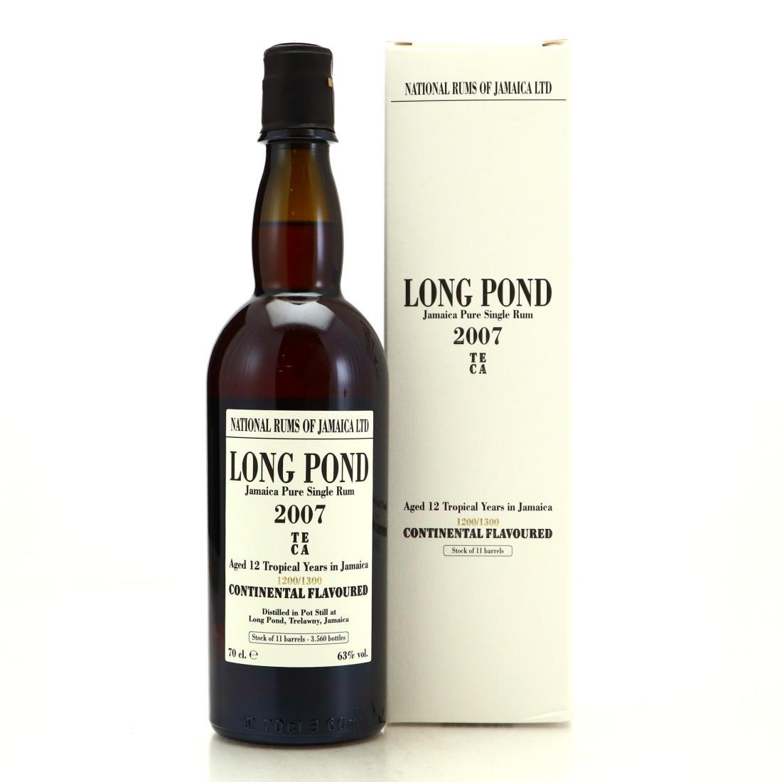 Image for Long Pond TECA 2007 Continental Flavoured 12 Year Old