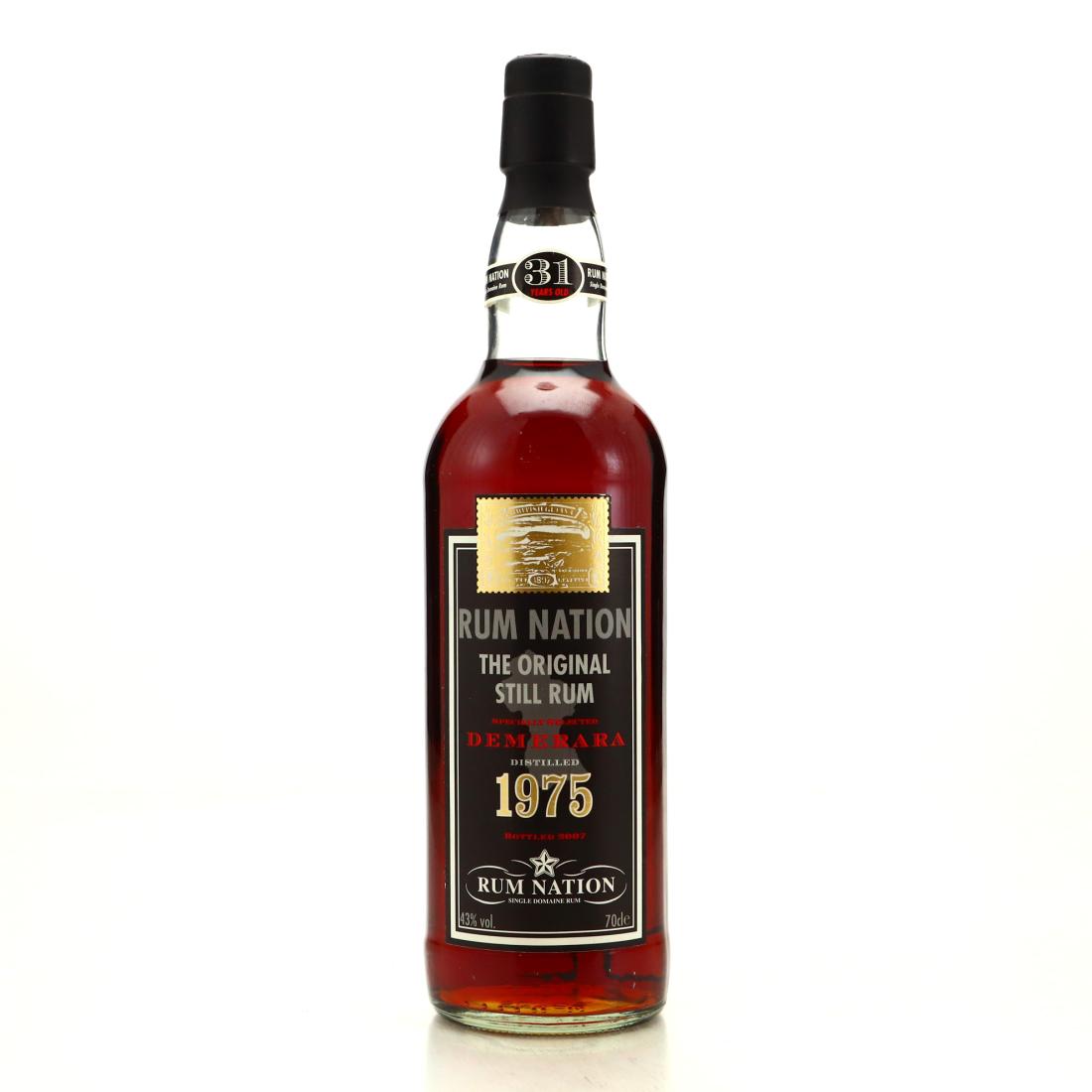 Image for Demerara Rum 1975 Rum Nation 31 Year Old Original Still