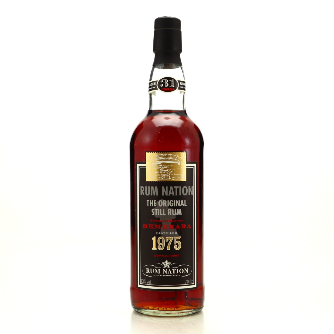 Image for Demerara Rum 1975 Rum Nation 31 Year Old Original Still