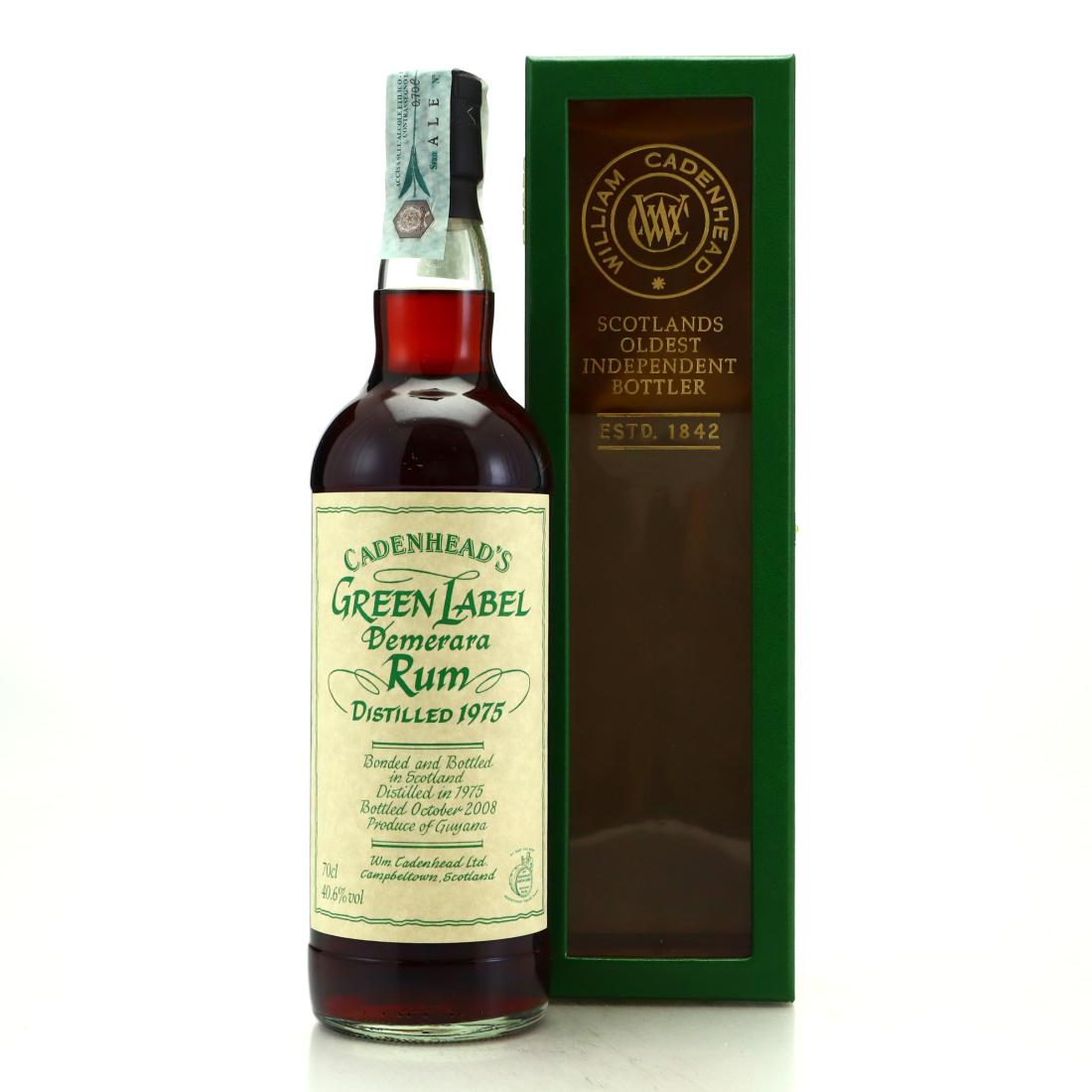 Image for Demerara Rum 1975 Cadenhead's Green Label 2008