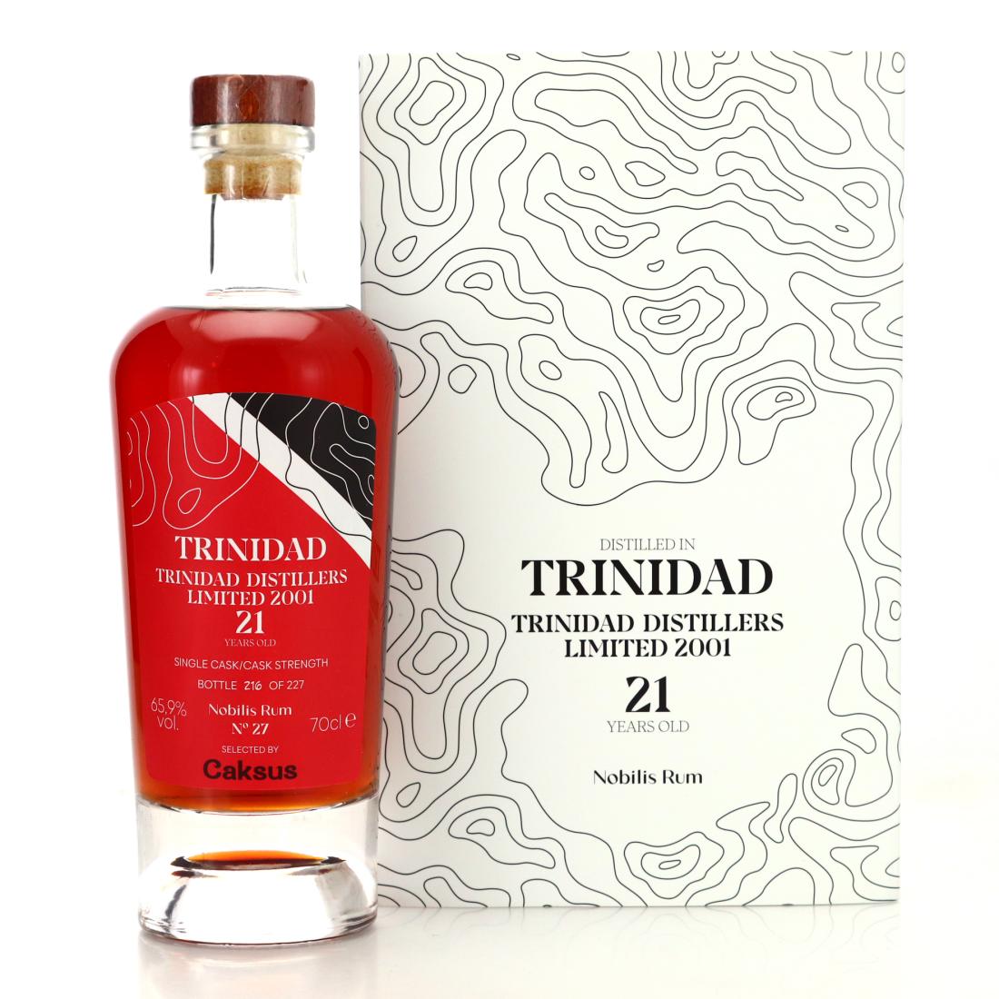 Image for Trinidad Distillers 2001 Nobilis Rum 21 Year Old