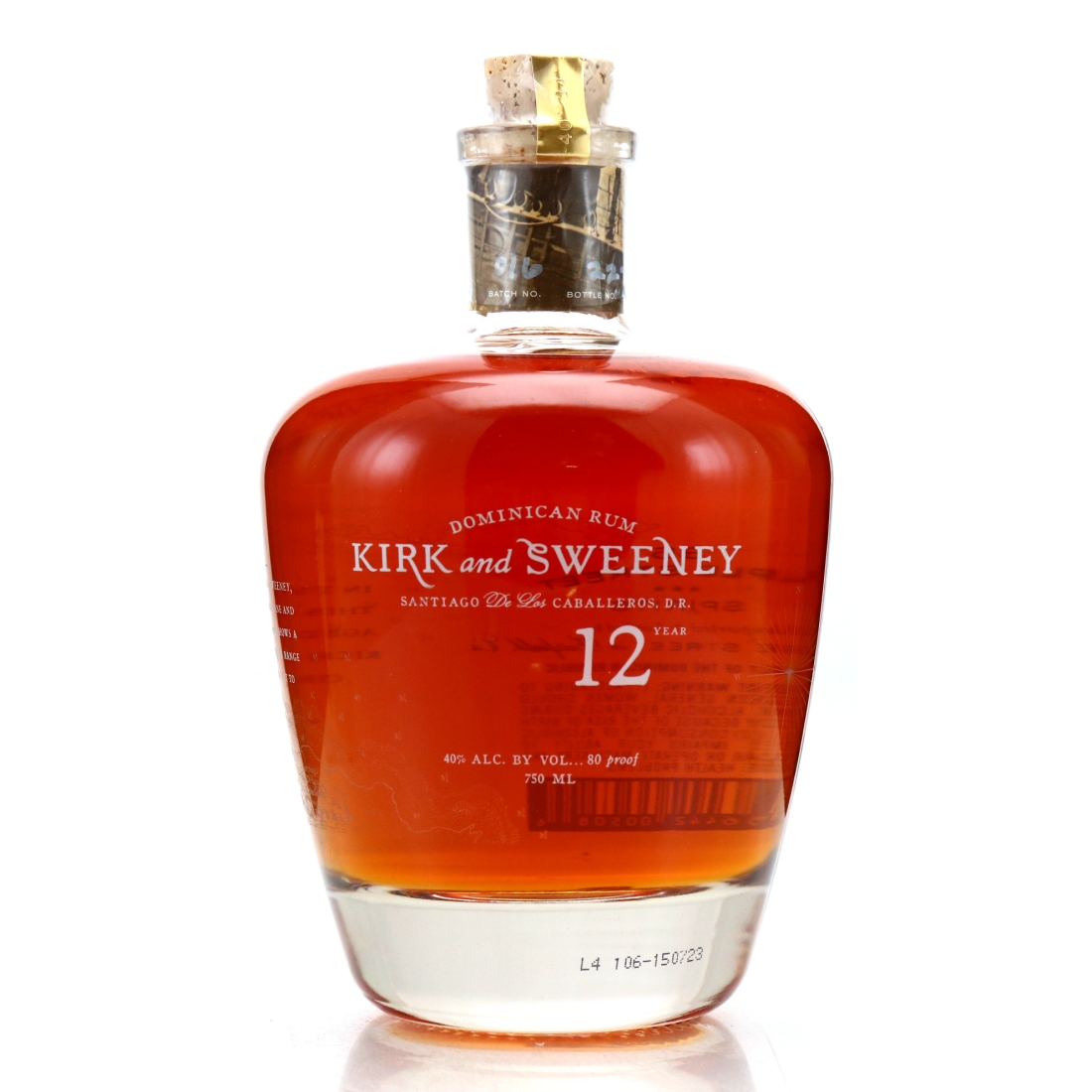 Kirk and Sweeney 12 Year Old 75cl / US Import