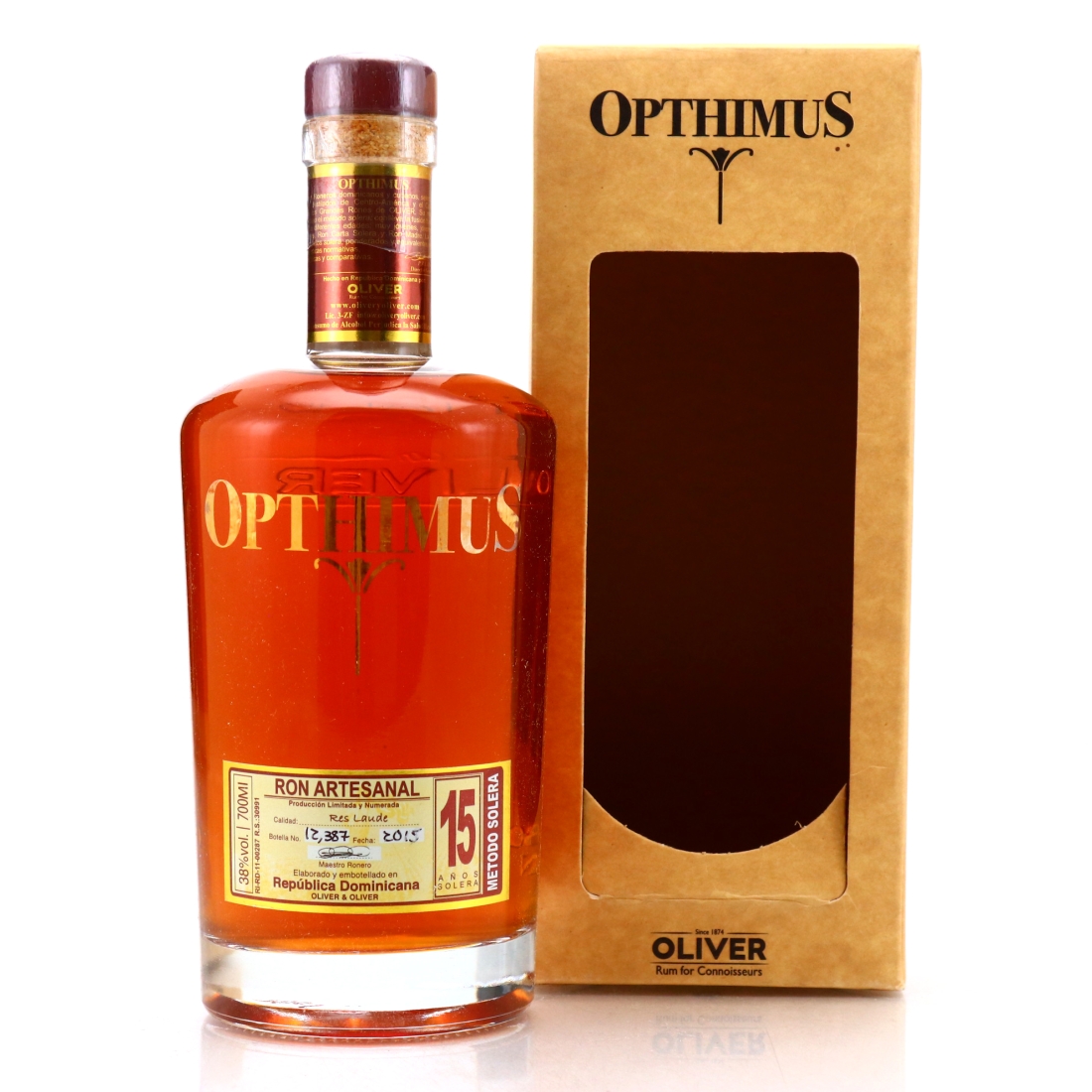 Opthimus solera 15 Yeas 2015