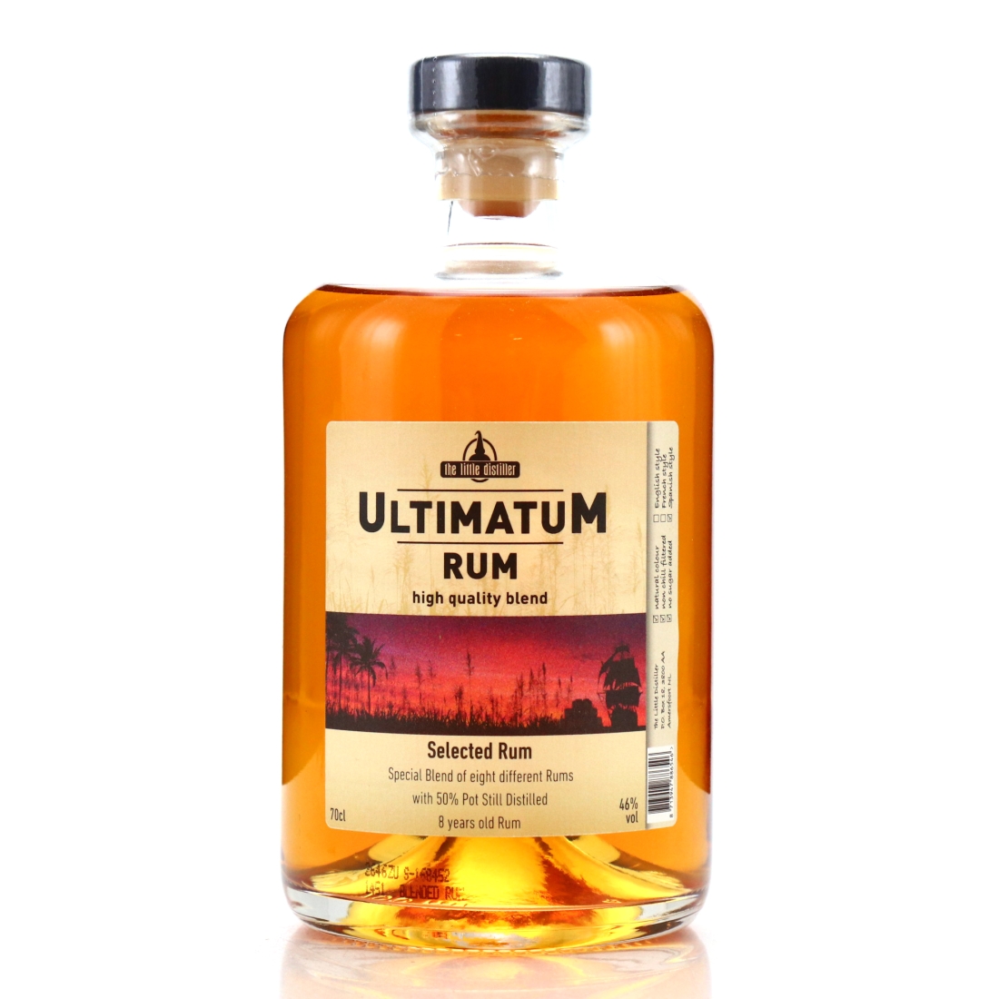 Blended Rum 8 Year Old Ultimatum Rum