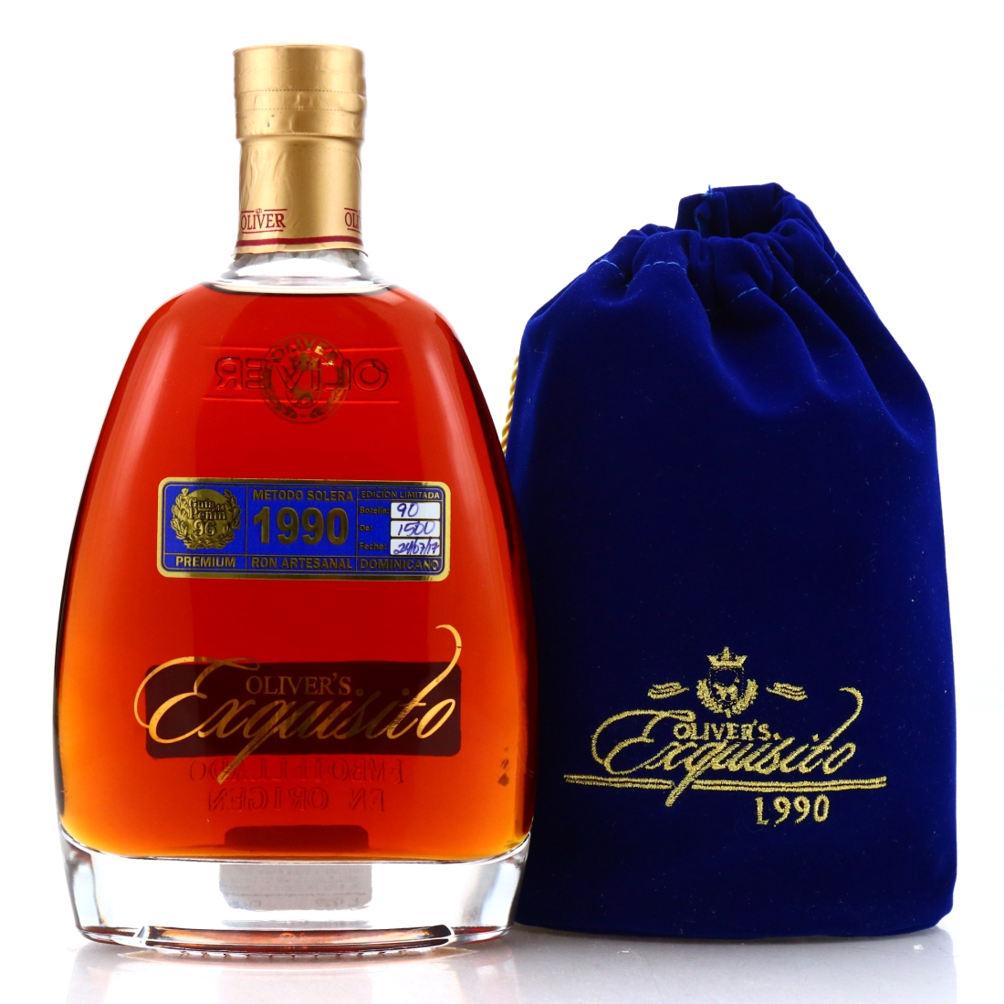 Oliver's Exquisito 1990 Solera Rum