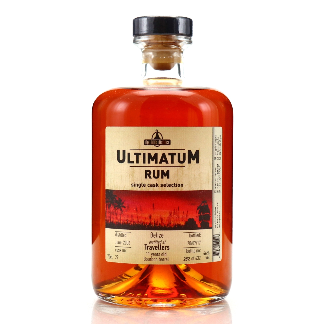 Travellers 2006 Ultimatum Rum 11 Year Old​​​​​​​
