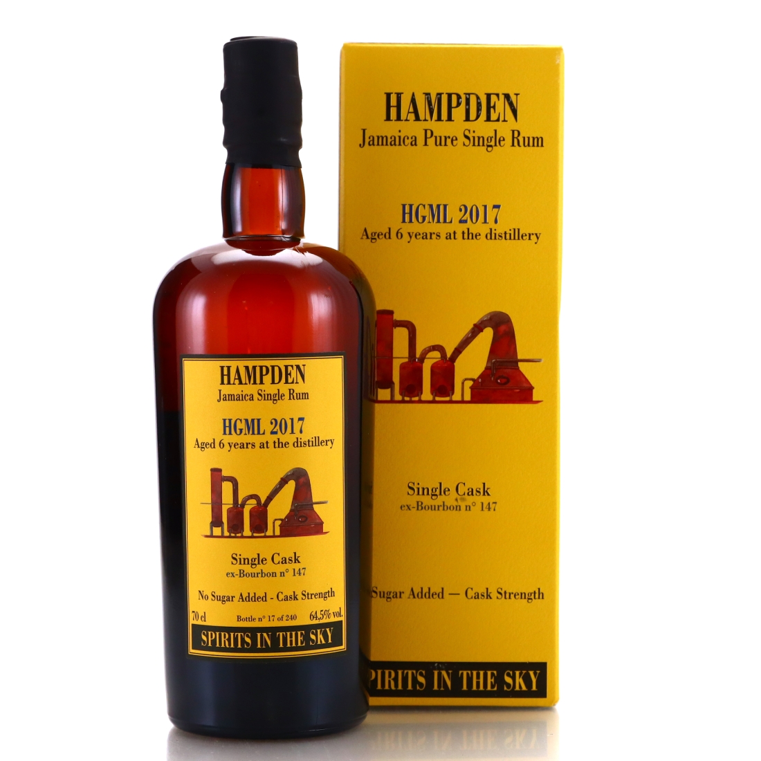 Image for Hampden HGML 2017 Habitation Velier 6 Year Old