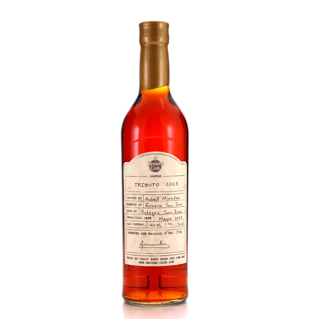 Havana Club Tributo 2023 / Trade Sample