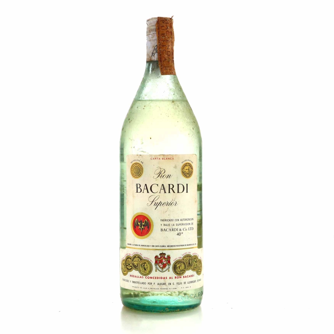 Image for Bacardi Superior Carta Blanca 70s 40 1q (nas)